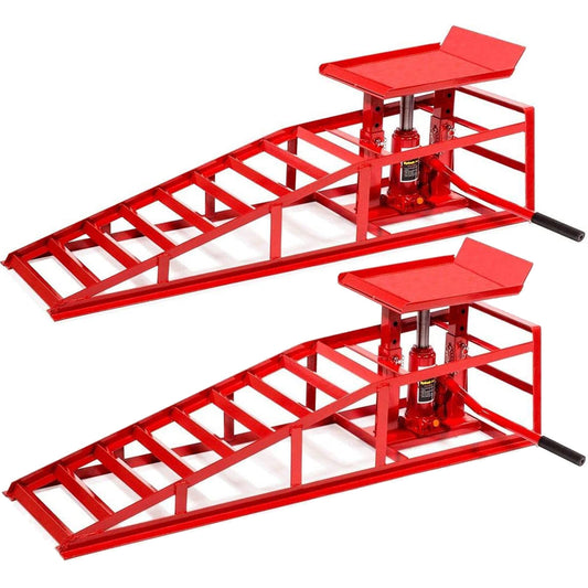 Stark USA 50525 Auto Car truck Service Ramp Lifts Heavy Duty Hydraulic Lift Repair